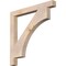 Ekena Millwork Westlake Block Smooth Bracket, Douglas Fir, 3 1/2"W x 36"D x 36"H BKT04X36X36WTL05SDF - alternate 1